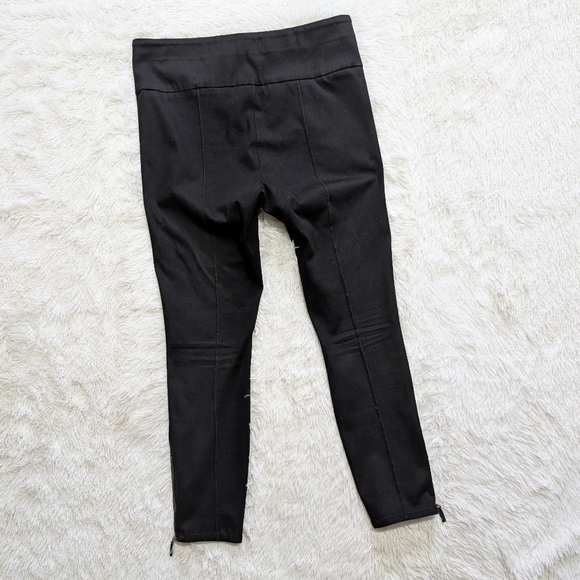 🔴BLACK FRIDAY SALE!Anthropologie Pilcro Black High-Rise Denim Ankle Zip Legging - Picture 9 of 16